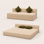 Super Asia Sofa Cum Bed - Golden