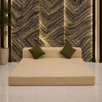 Super Asia Sofa Cum Bed - Golden