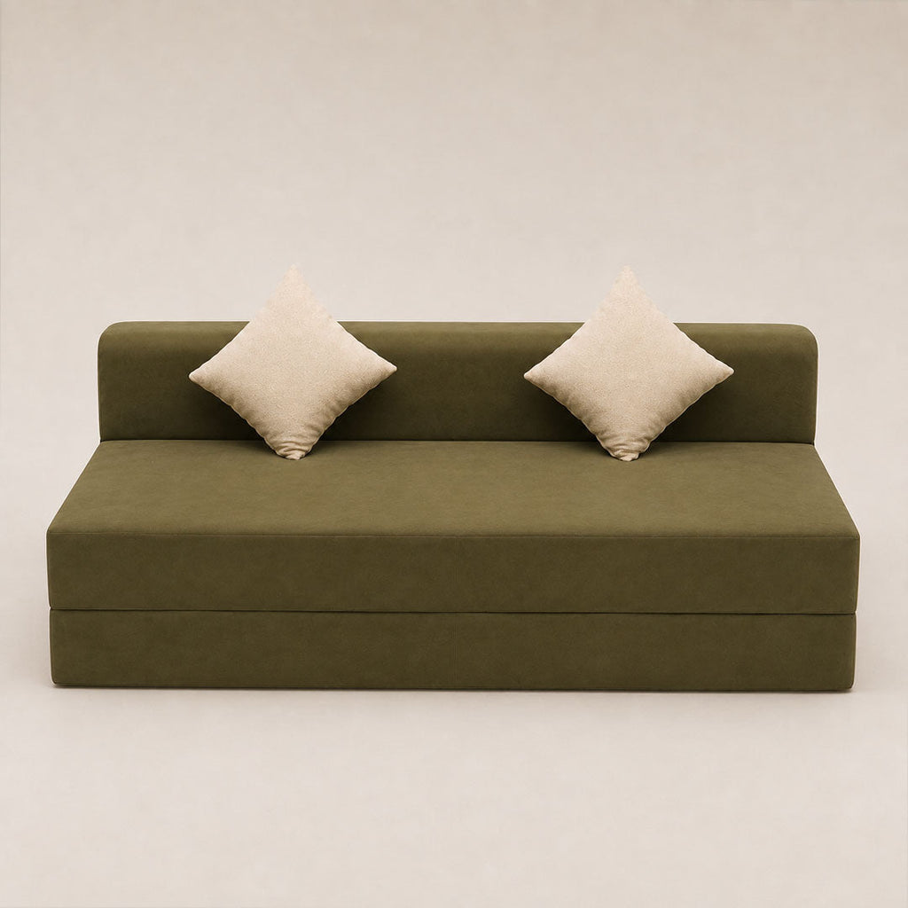 Super Asia Sofa Cum Bed - Velvet